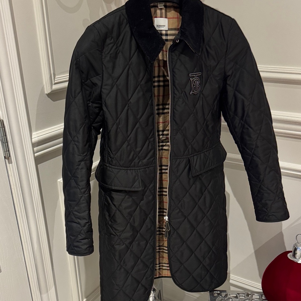 Women’s Burberry Black Quilted Jacket